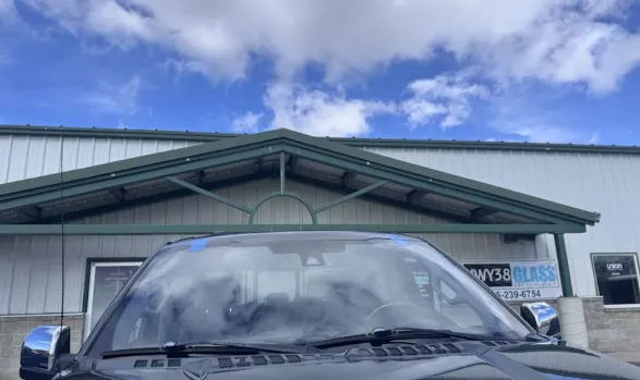 Auto glass shop exterior